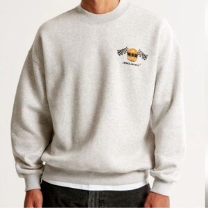 Oversized Abercrombie McLaren Crewneck sweatshirt